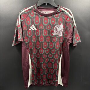 Adidas Mexico 24 Red Home Jersey Womens Size Medium IP6363